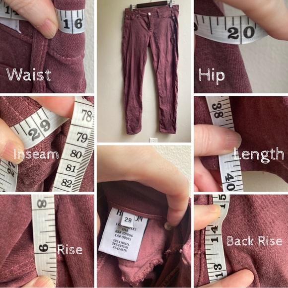 Dusty Pink Hudson Jeans, Sz 29, Nico Style, Midrise Super Skinny - Picture 2 of 14